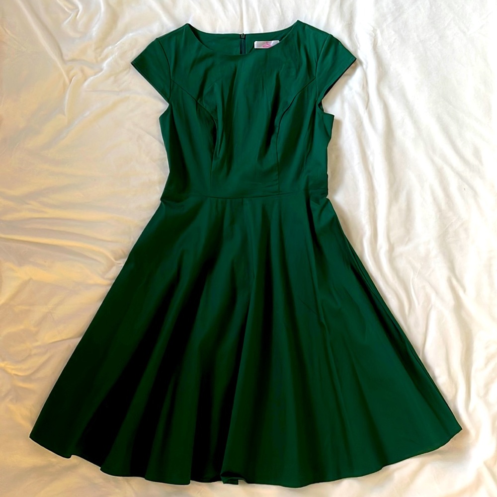 Forest green Dress